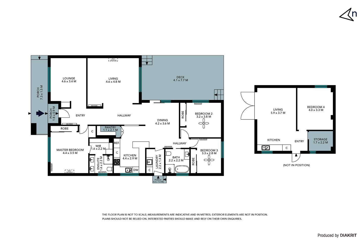 Floorplan of Homely house listing, 56 Carlisle Drive, Epping VIC 3076