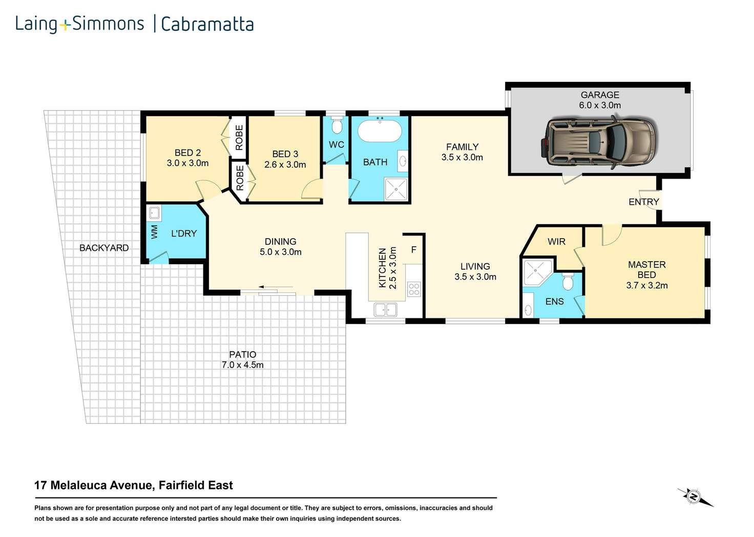 Floorplan of Homely house listing, 17 Melaleuca Avenue, Fairfield East NSW 2165