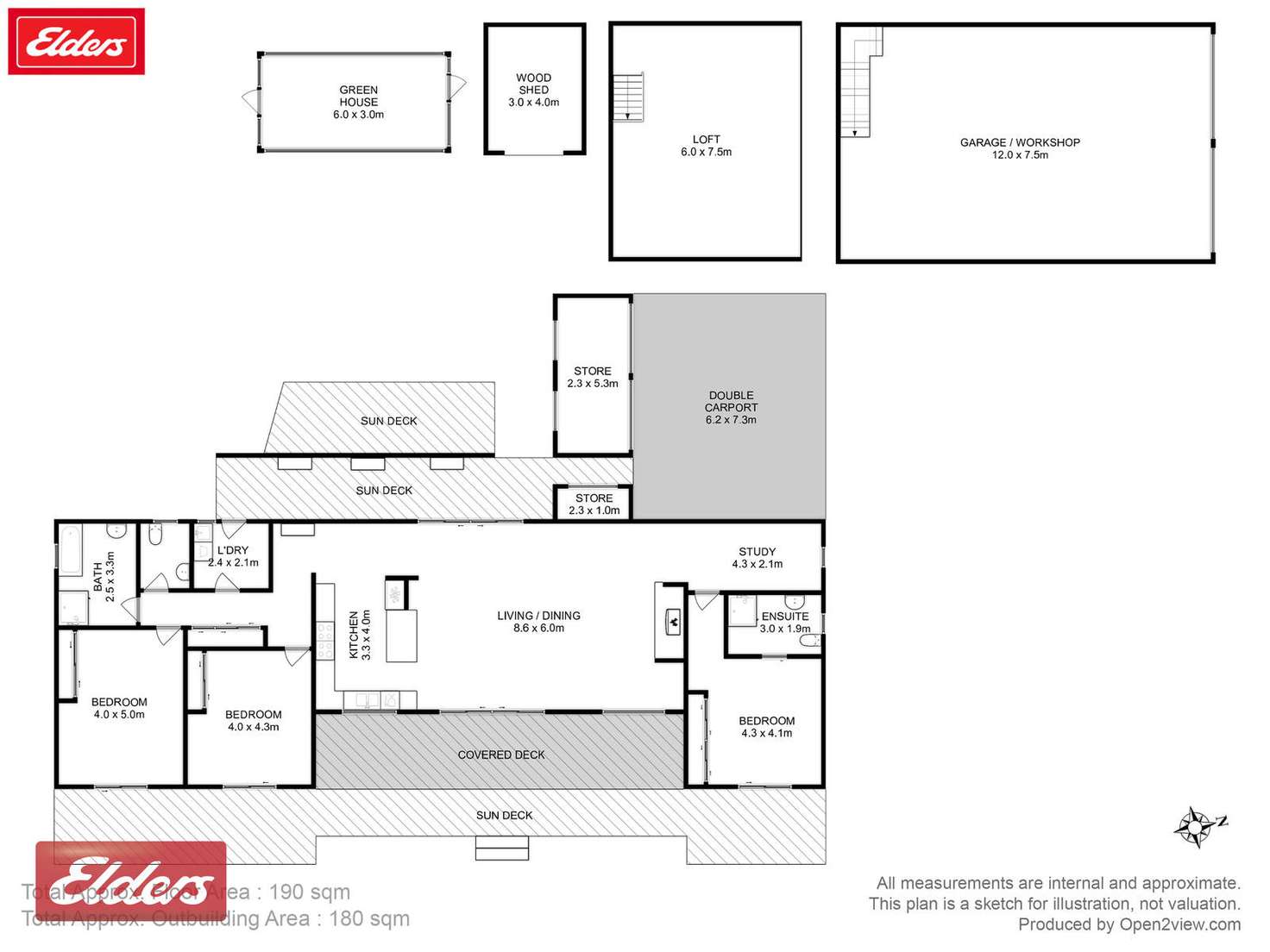 Floorplan of Homely house listing, 445 Boyer Road, Dromedary TAS 7030