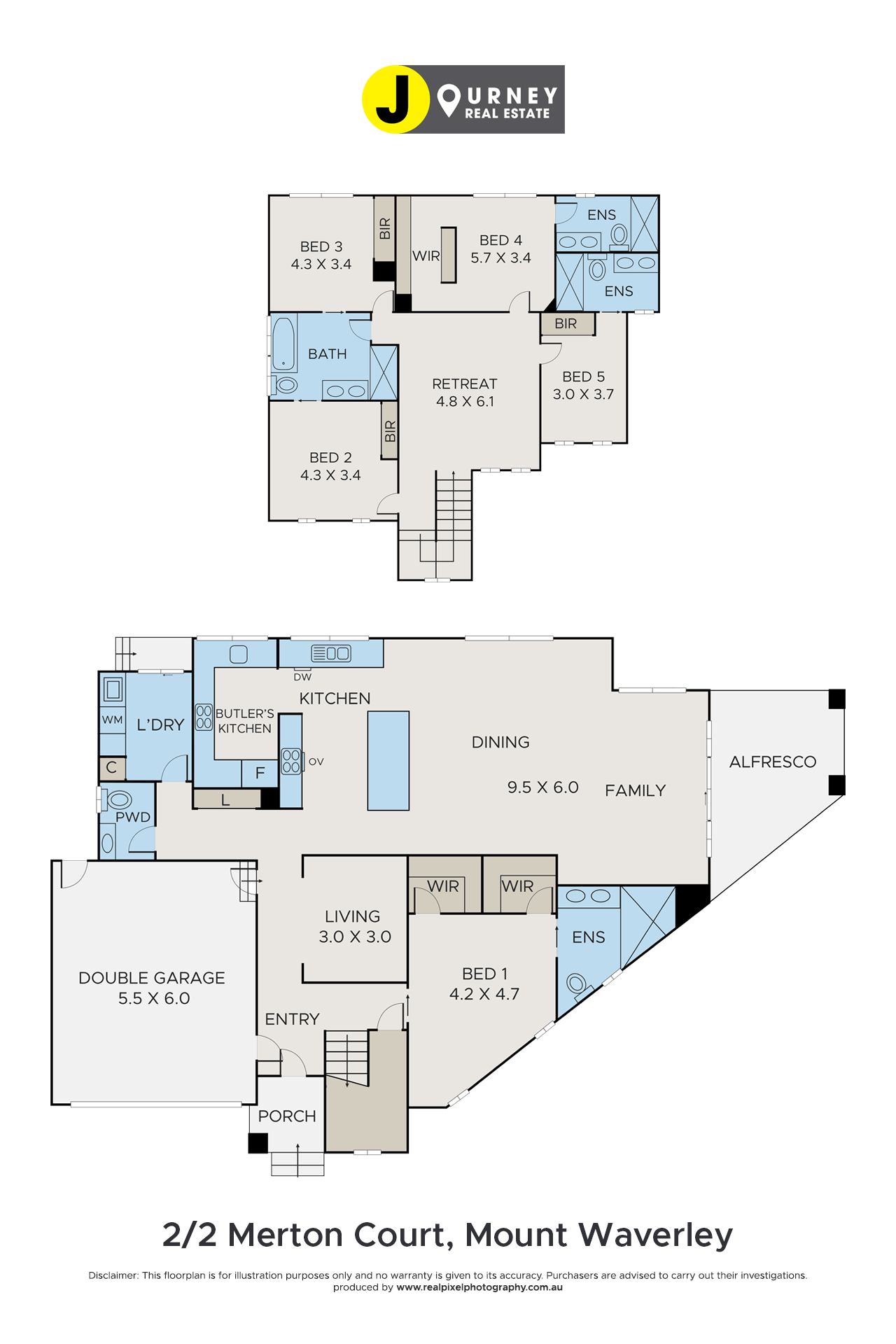 Floorplan of Homely house listing, 2/2 Merton Close, Mount Waverley VIC 3149