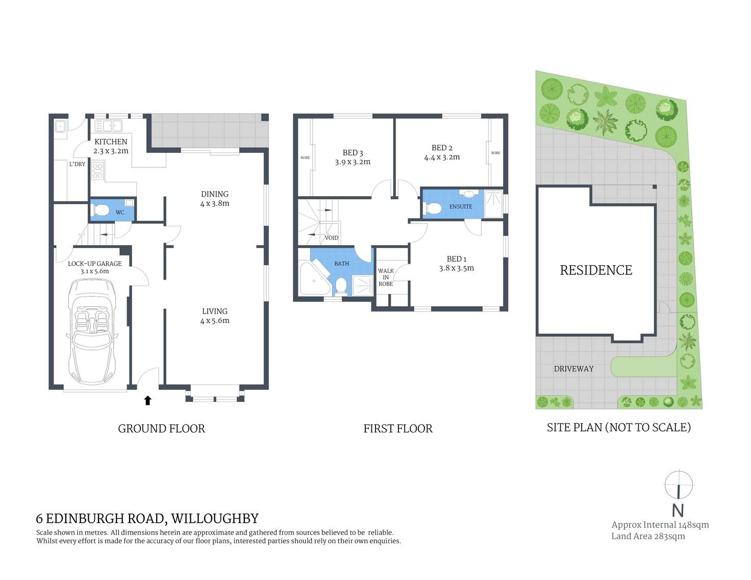 Floorplan of Homely house listing, 6 Edinburgh Road, Willoughby NSW 2068