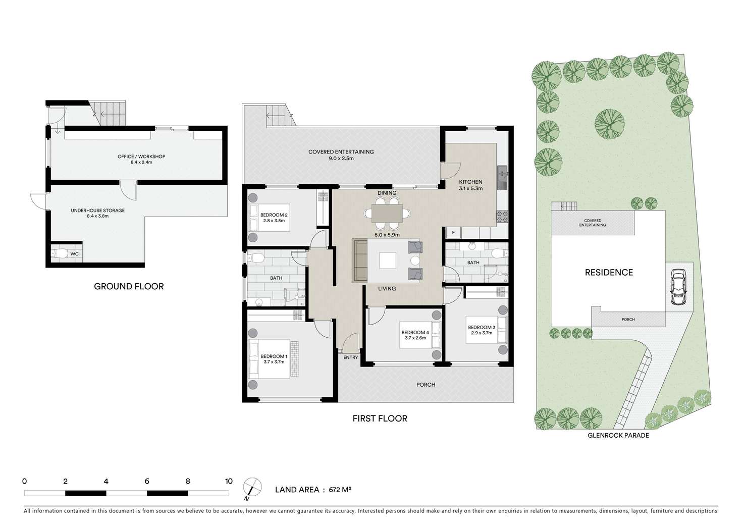 Floorplan of Homely house listing, 427 Glenrock Parade, Tascott NSW 2250
