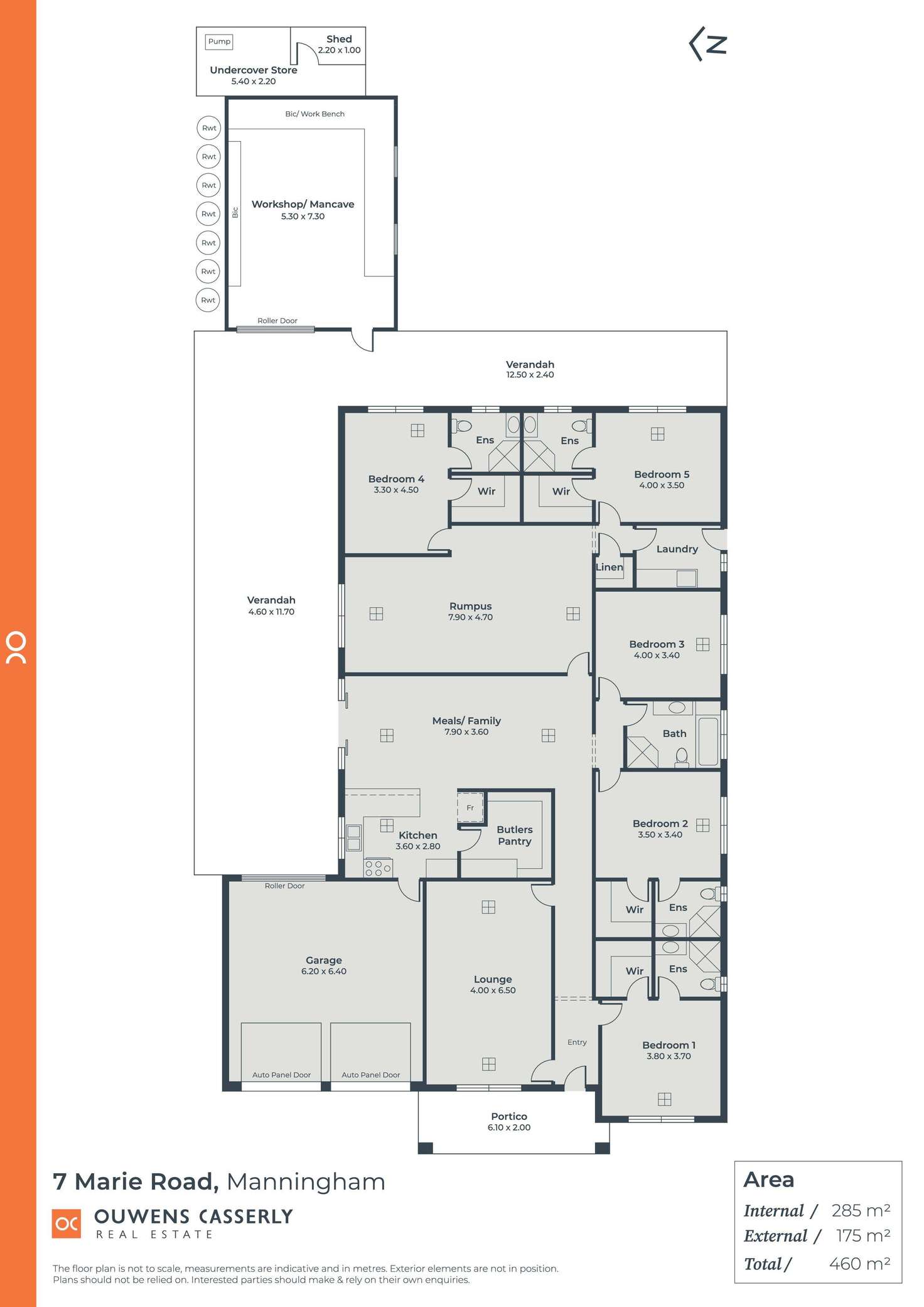 Floorplan of Homely house listing, 7 Marie Road, Manningham SA 5086