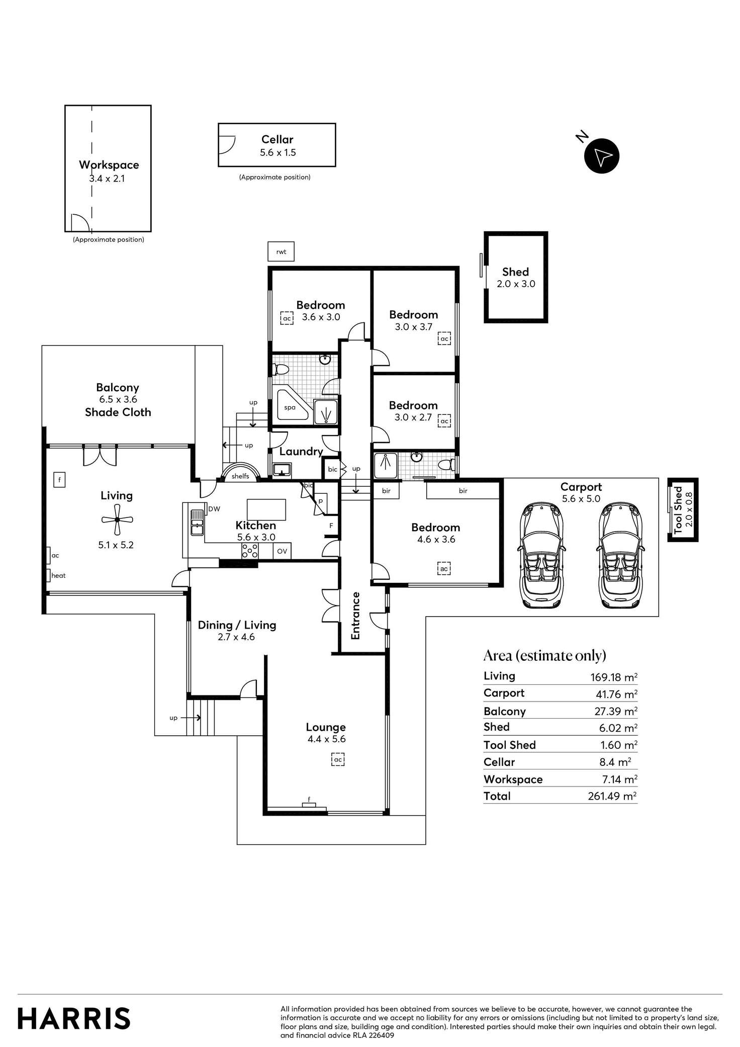 Floorplan of Homely house listing, 5 Kent Avenue, Glenalta SA 5052
