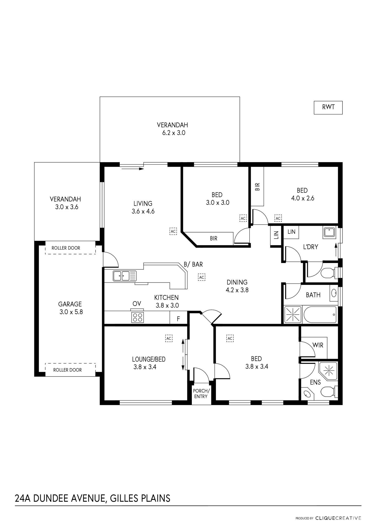 Floorplan of Homely house listing, 24A Dundee Avenue, Holden Hill SA 5088