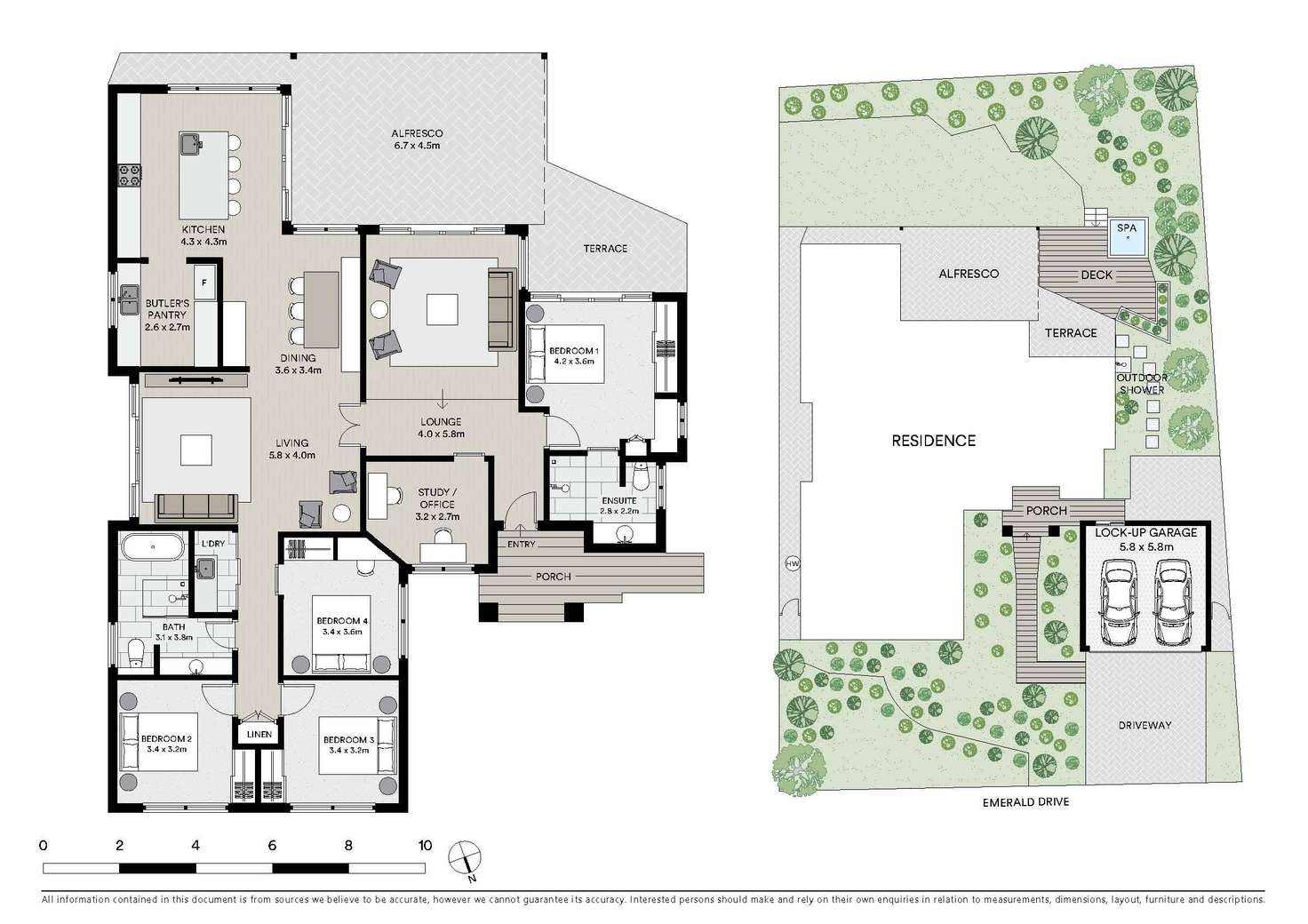 Floorplan of Homely house listing, 45 Emerald Drive, Port Macquarie NSW 2444