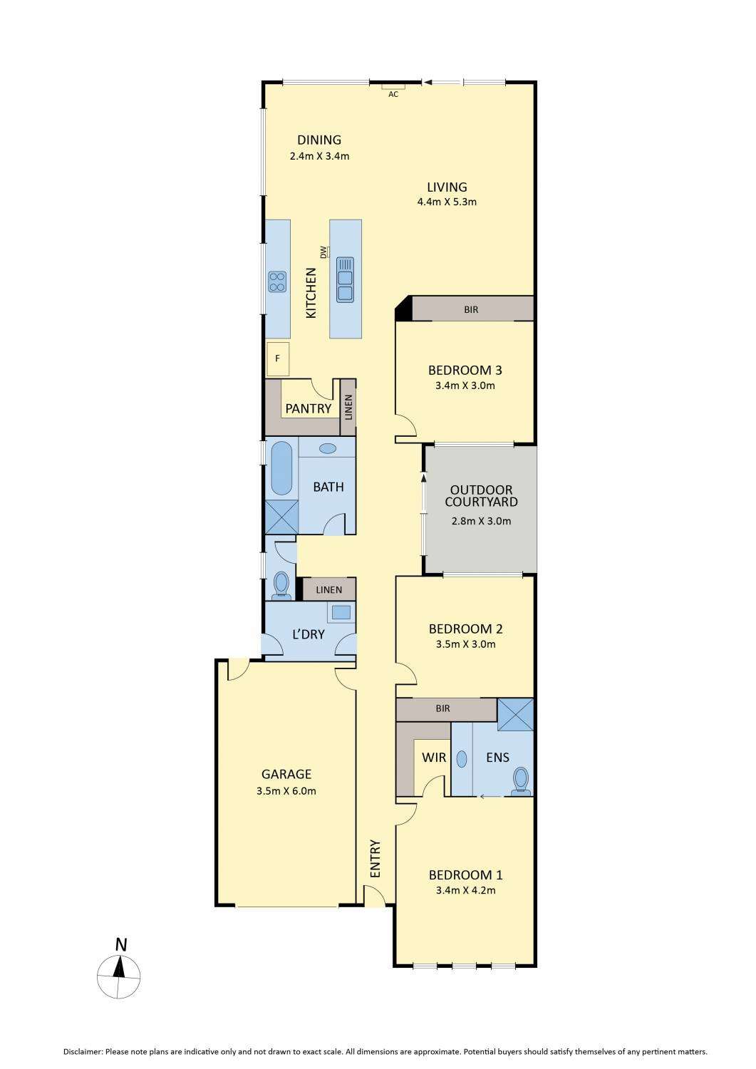 Floorplan of Homely house listing, 15 Pads Way, Sunbury VIC 3429