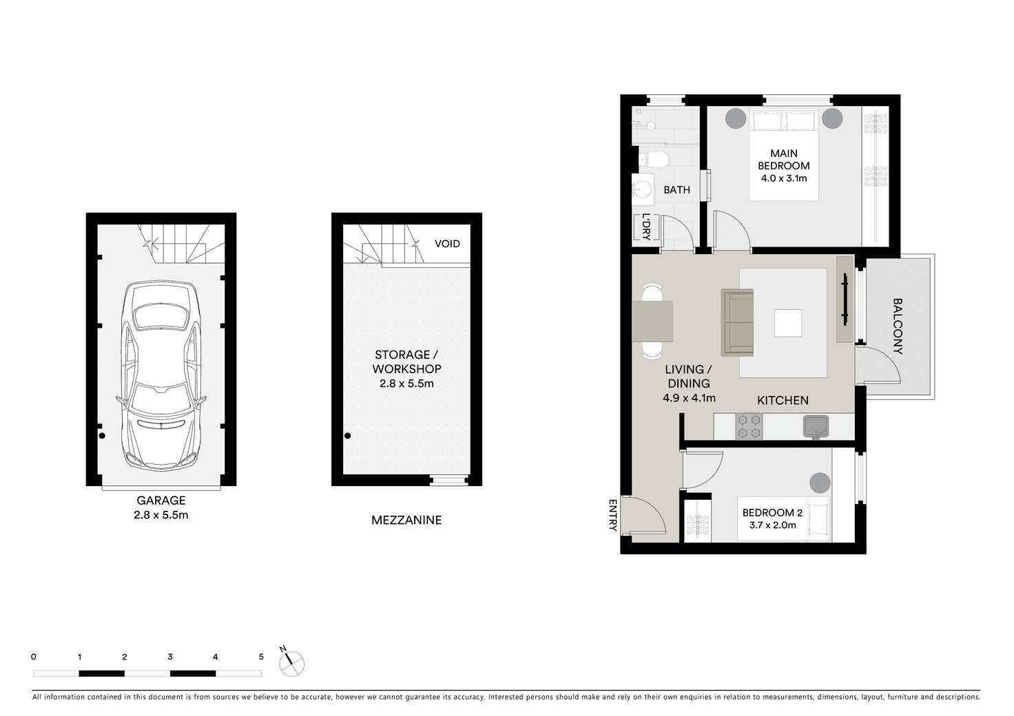Floorplan of Homely apartment listing, 1/104 Crown Road, Queenscliff NSW 2096