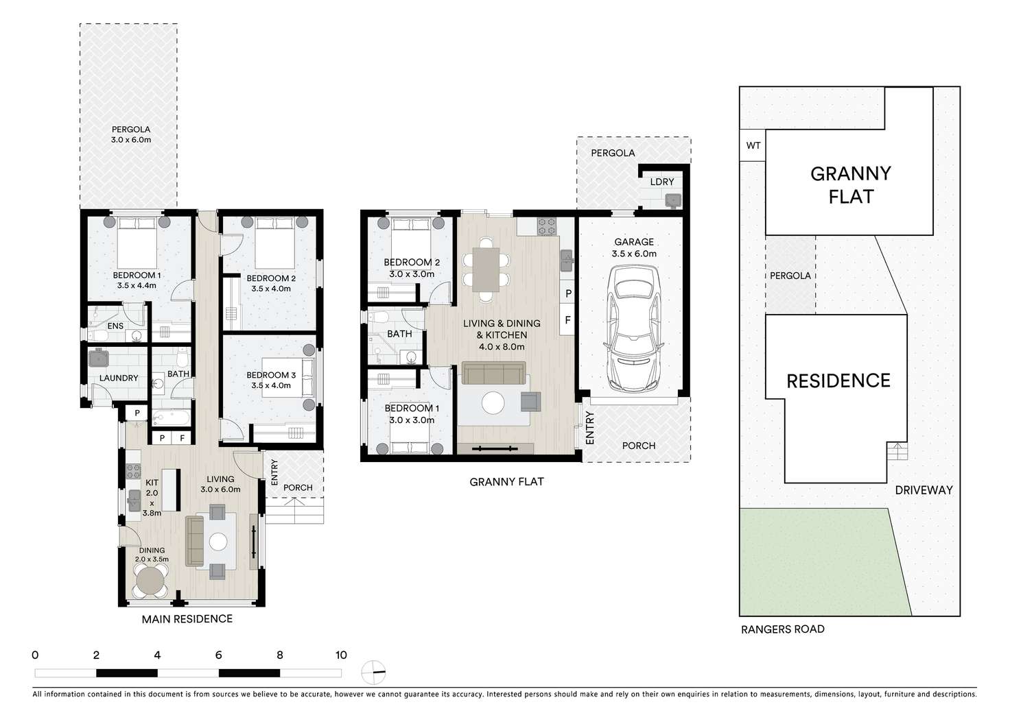 Floorplan of Homely house listing, 36 & 36a Rangers Road, Yagoona NSW 2199