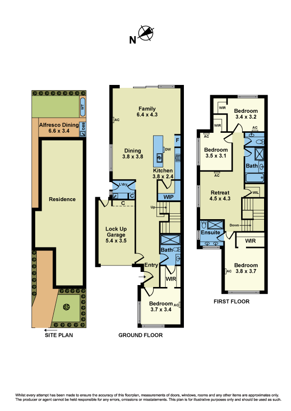 Floorplan of Homely house listing, 16 Dulcie Street, Sunshine VIC 3020