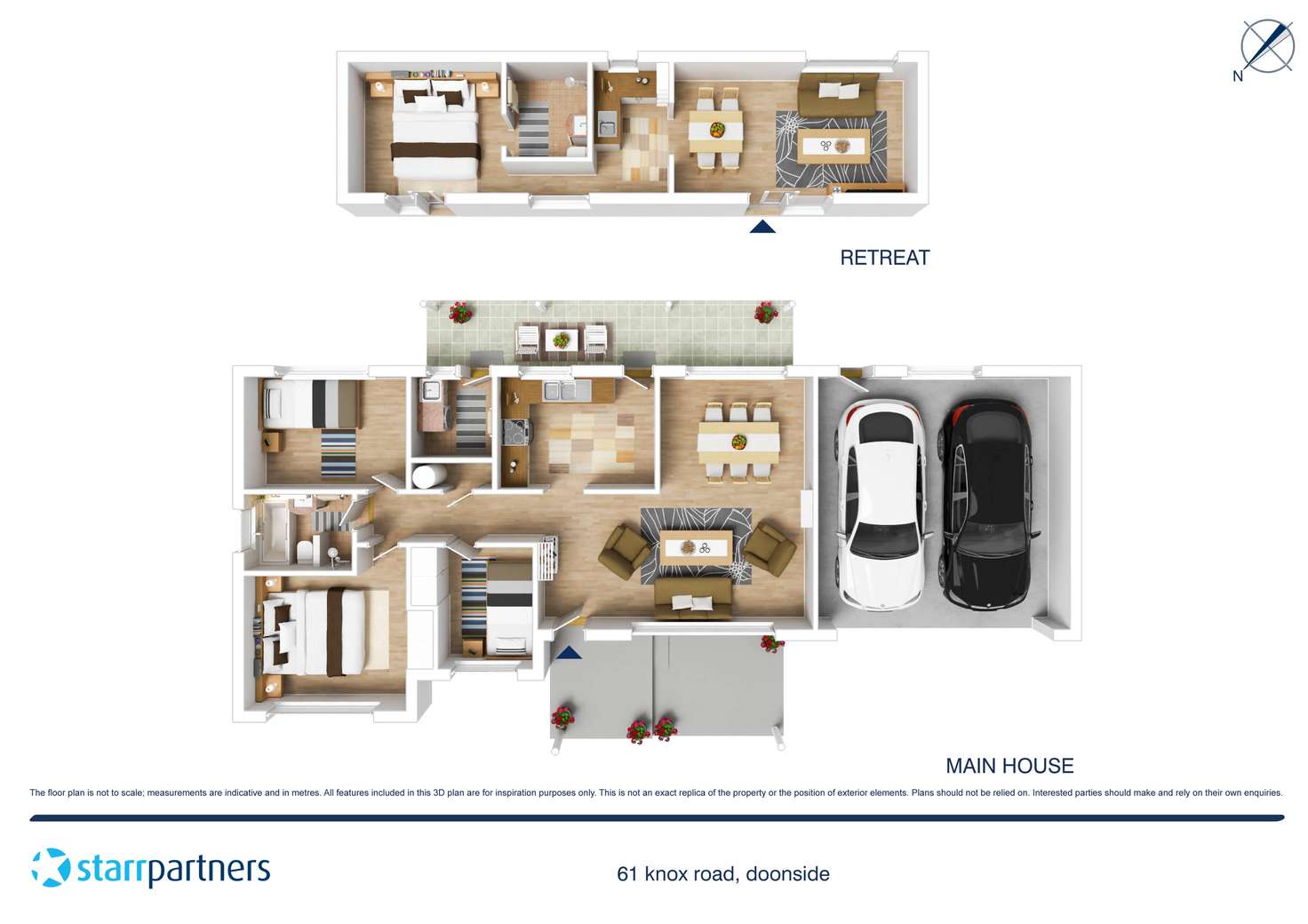 Floorplan of Homely house listing, 61 Knox Road, Doonside NSW 2767