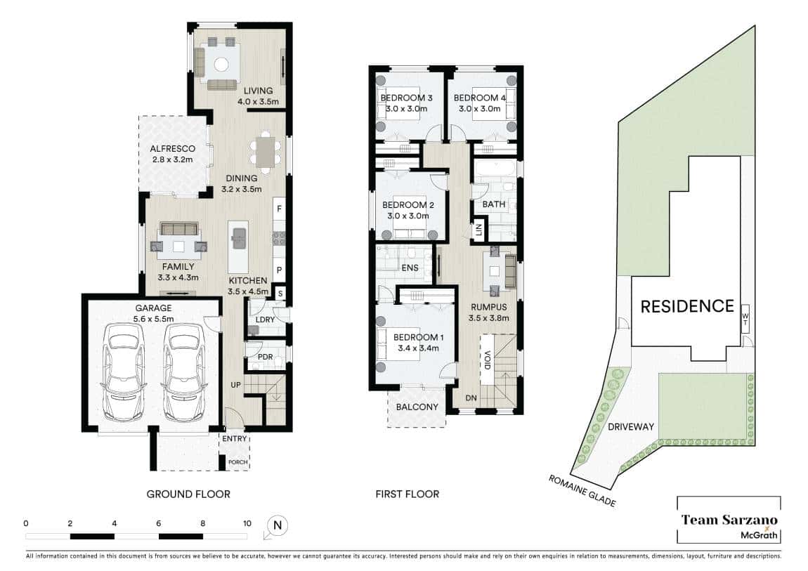 Floorplan of Homely house listing, 6 Romaine Glade, The Ponds NSW 2769