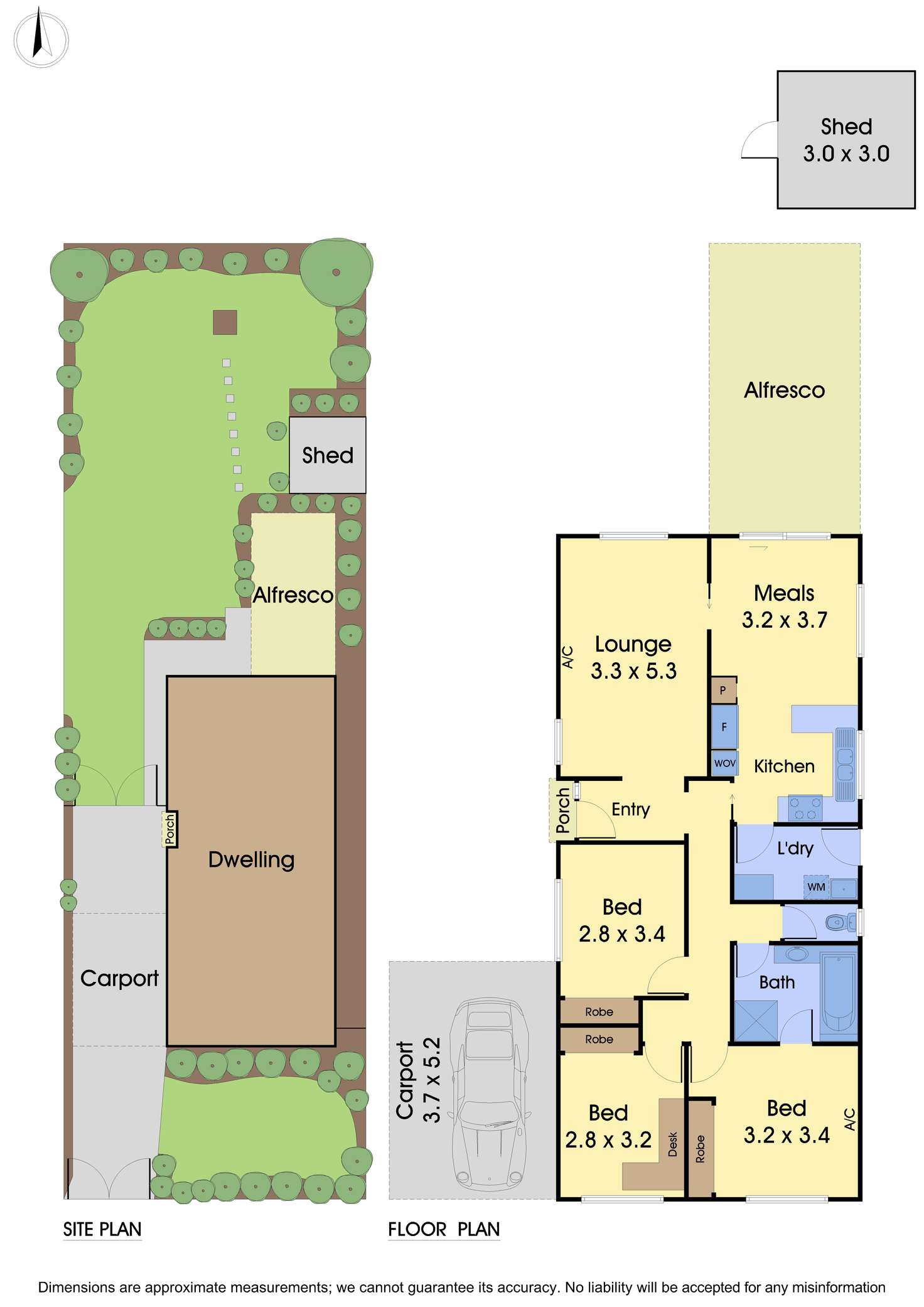 Floorplan of Homely house listing, 15 South Avenue, Altona Meadows VIC 3028