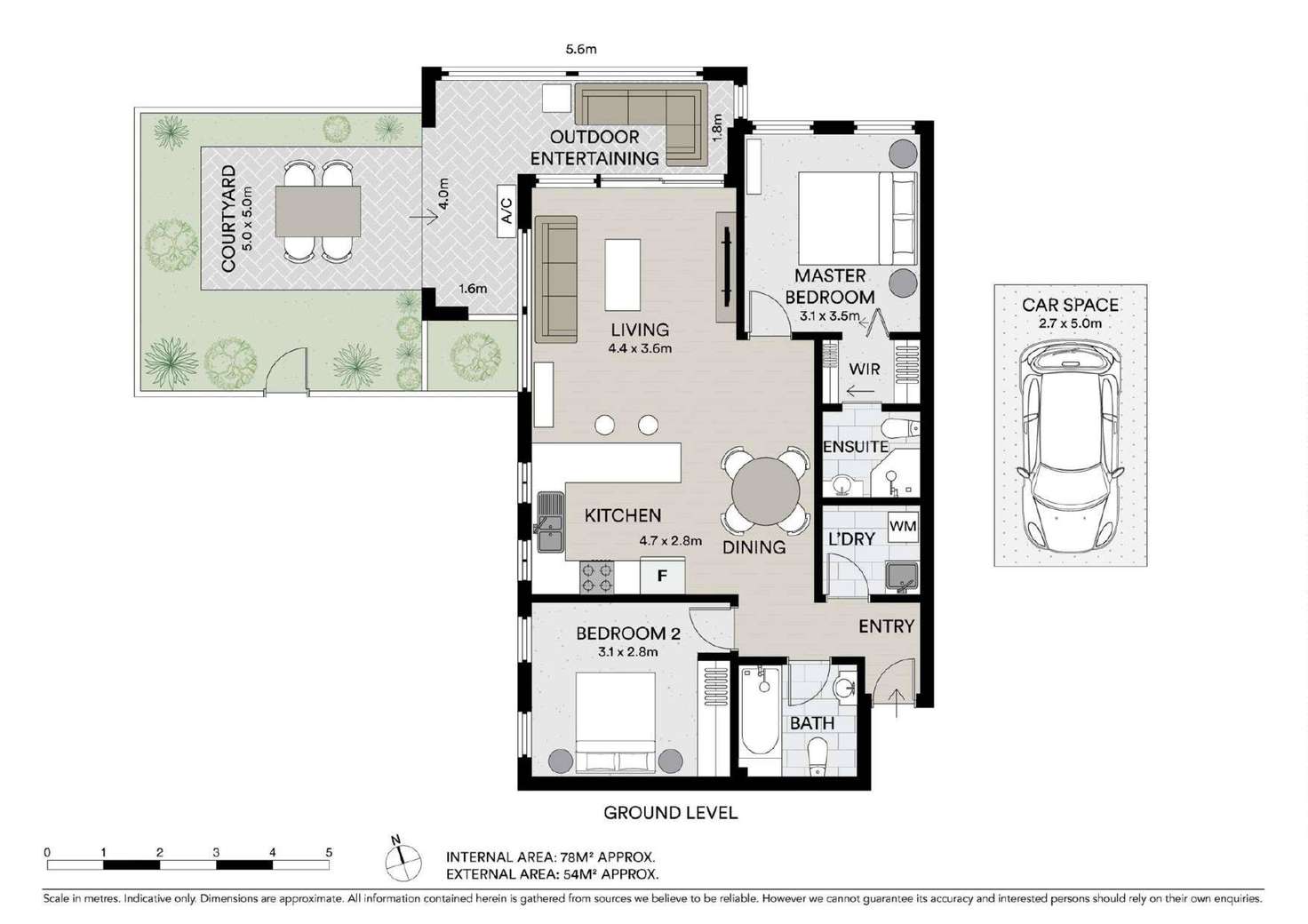 Floorplan of Homely apartment listing, 6/123-125 Arthur Street, Strathfield NSW 2135