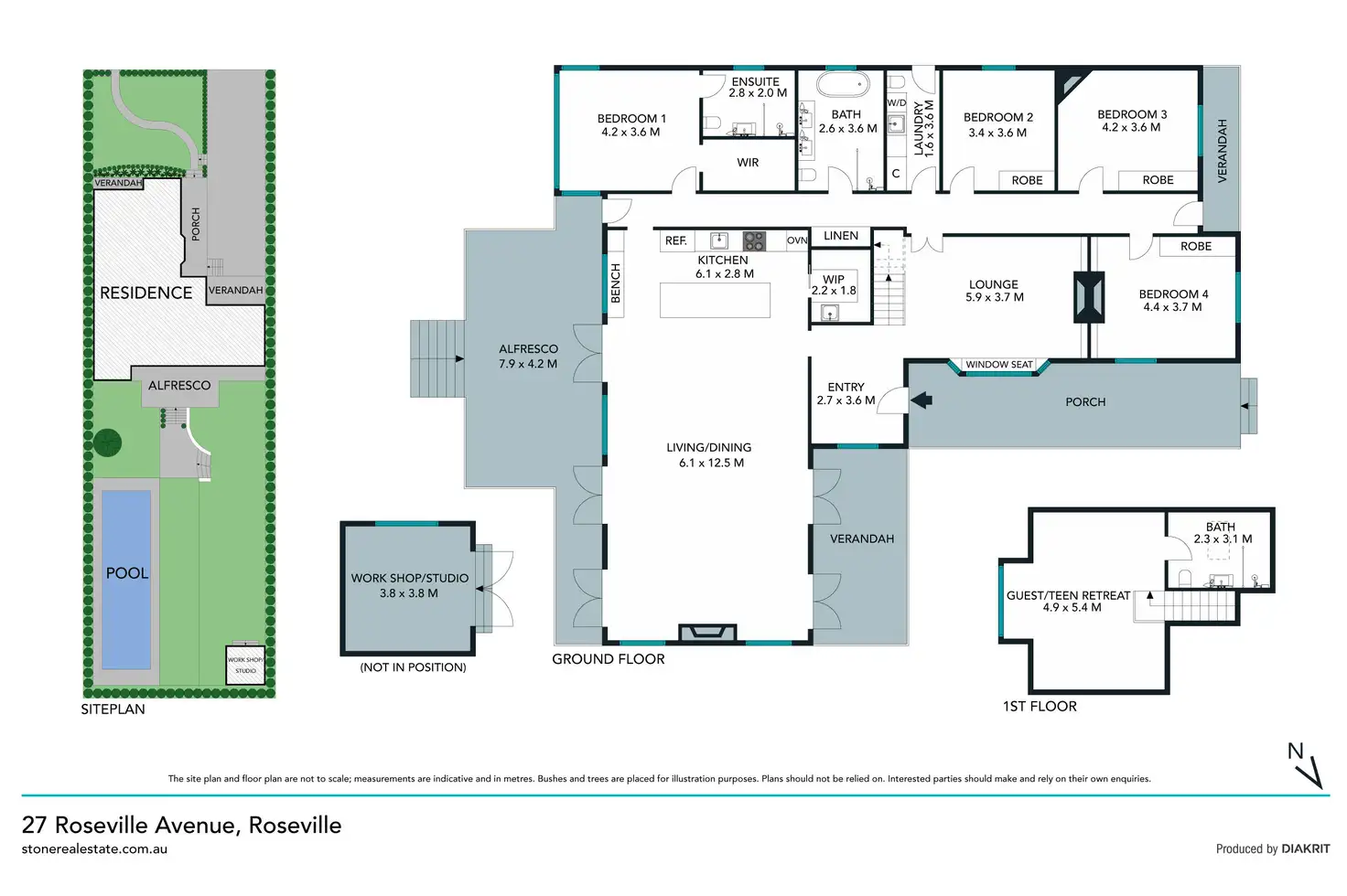Floorplan of Homely house listing, 27 Roseville Avenue, Roseville NSW 2069