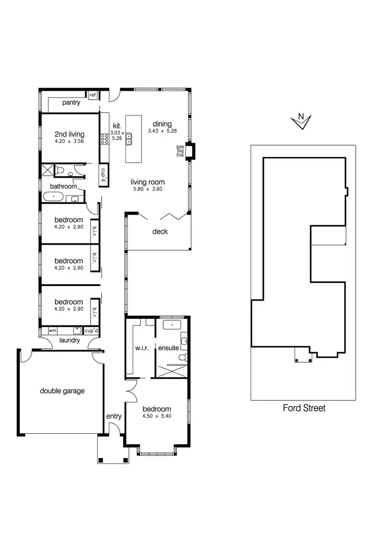 Floorplan of Homely house listing, 71 Ford Street, Newport VIC 3015