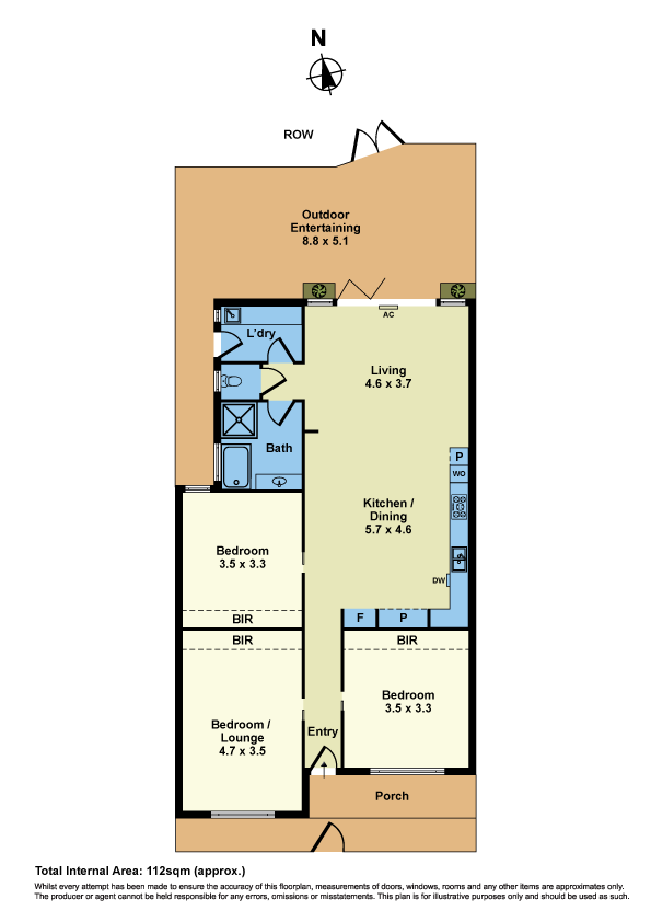 Floorplan of Homely house listing, 36 Walter Street, Seddon VIC 3011