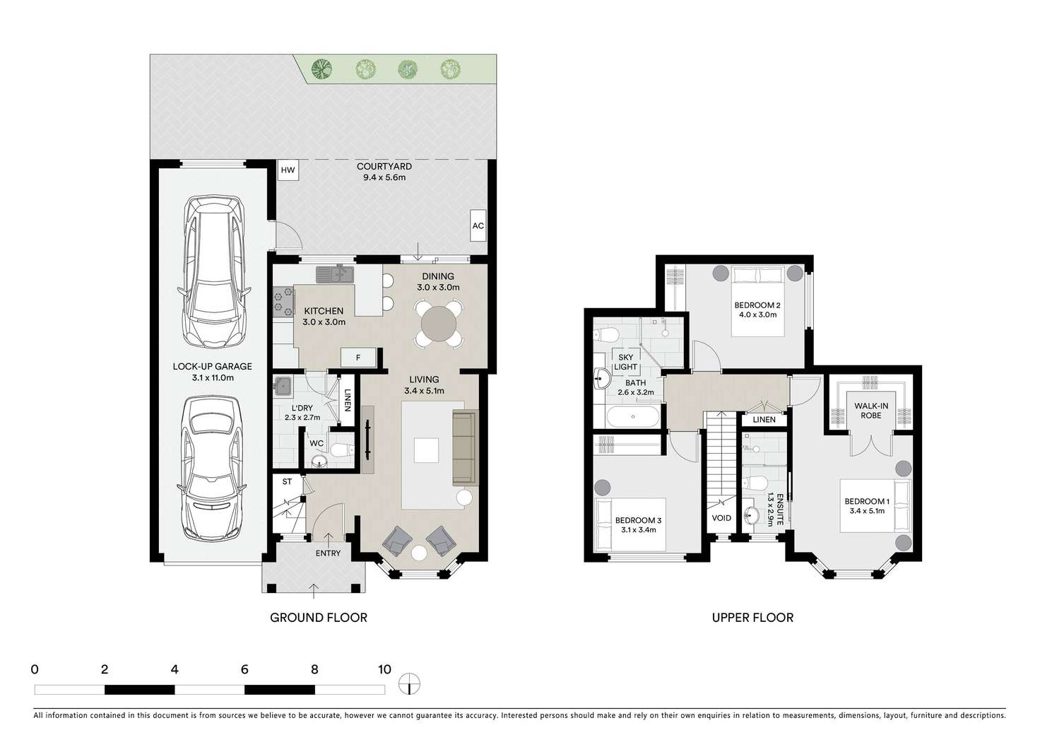Floorplan of Homely townhouse listing, 7/121 Barton Street, Monterey NSW 2217