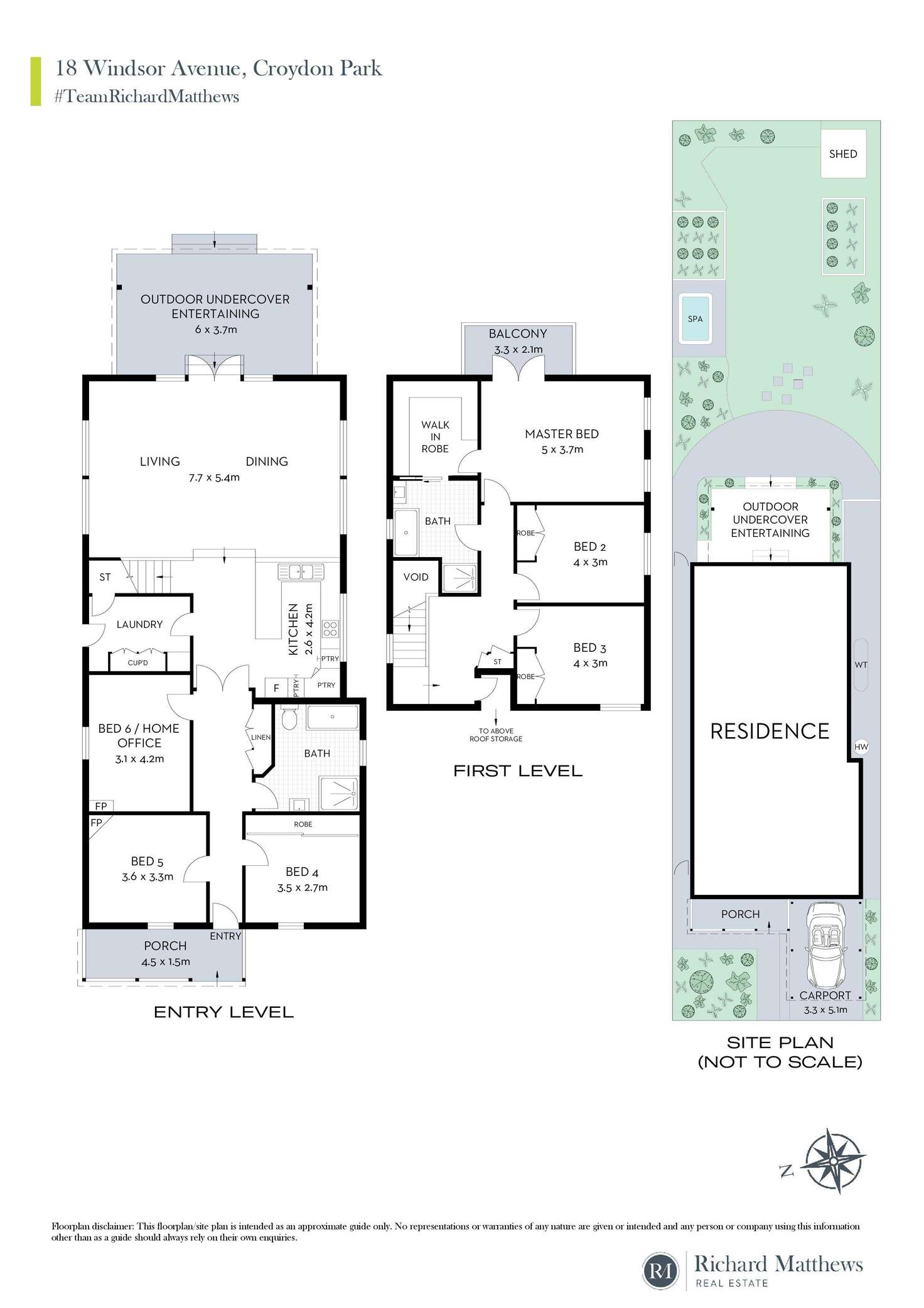 Floorplan of Homely house listing, 18 Windsor Avenue, Croydon Park NSW 2133