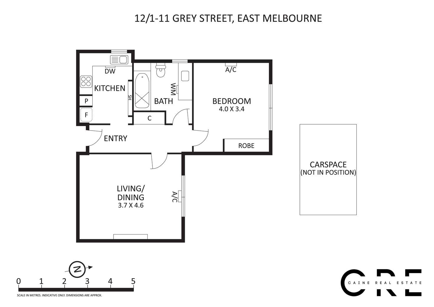 Floorplan of Homely apartment listing, 12/1-11 Grey Street, East Melbourne VIC 3002