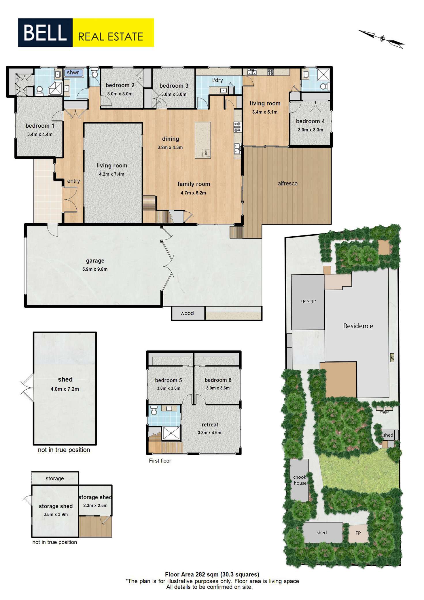 Floorplan of Homely house listing, 50 Stradbroke Road, Montrose VIC 3765