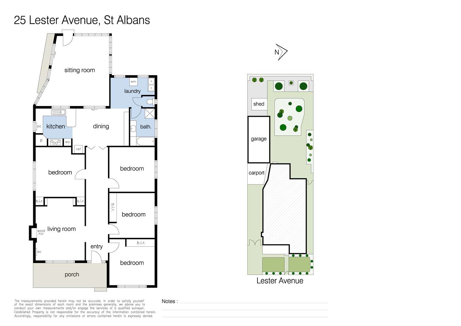 Floorplan of Homely house listing, 25 Lester Avenue, St Albans VIC 3021