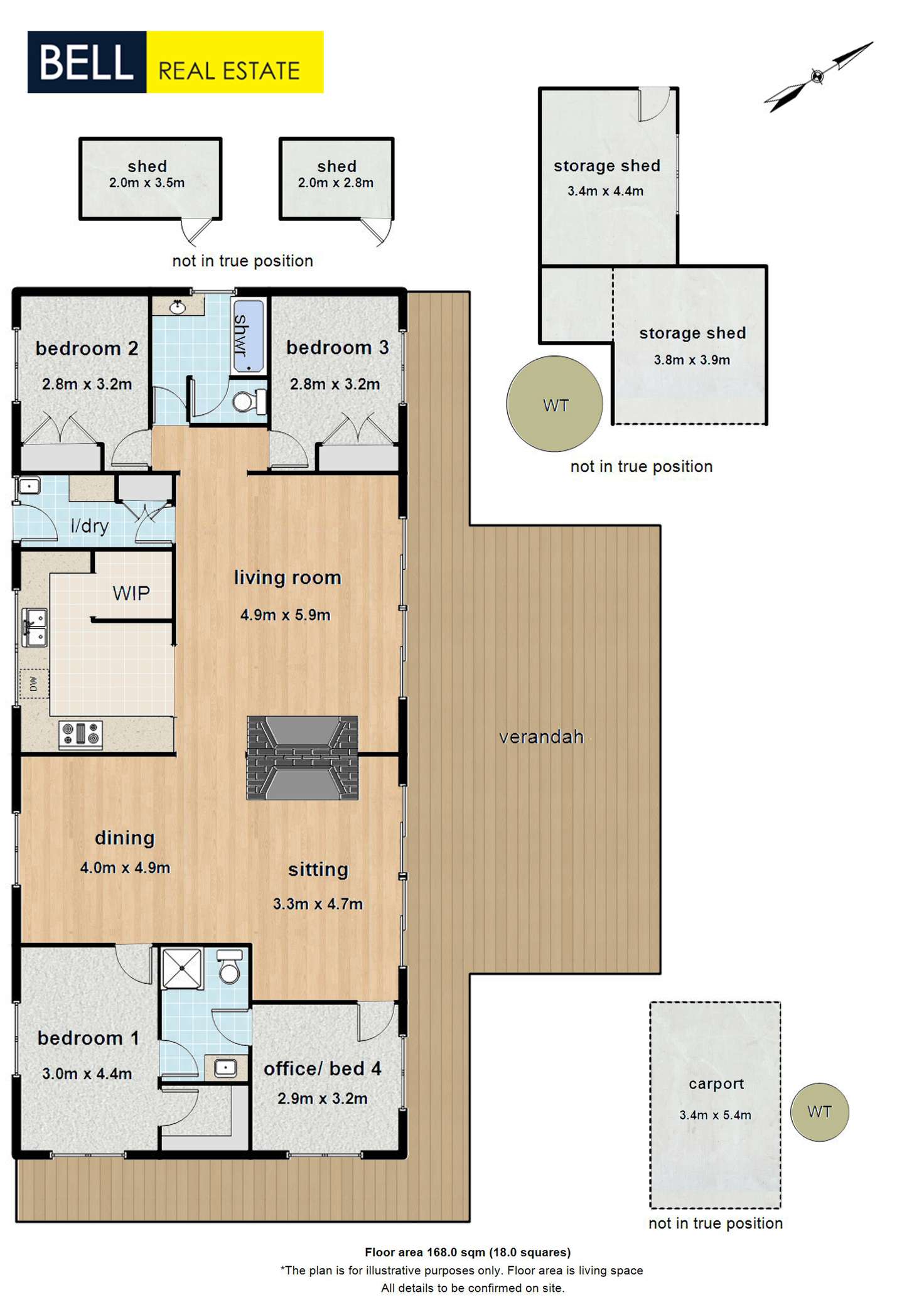 Floorplan of Homely house listing, 5 William Road, The Patch VIC 3792