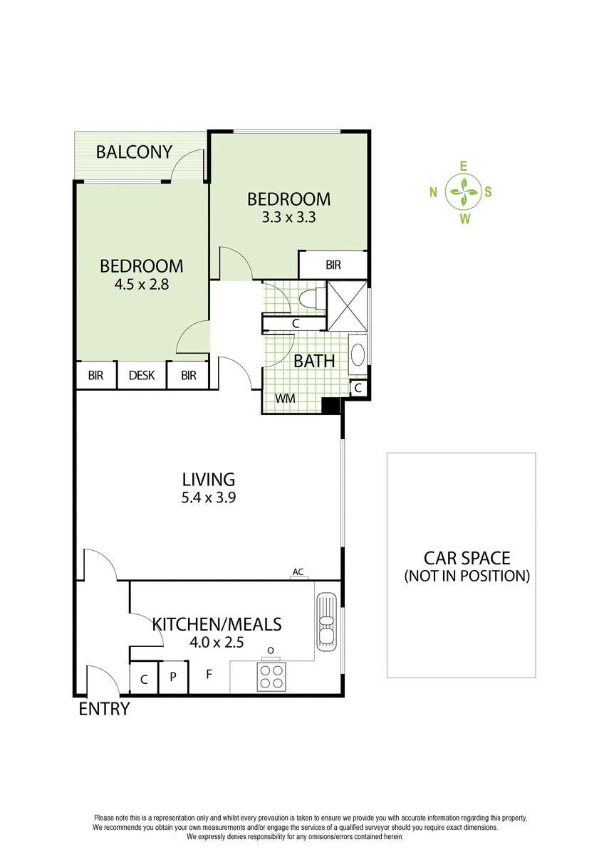 Floorplan of Homely apartment listing, 4/47 Rockley Road, South Yarra VIC 3141