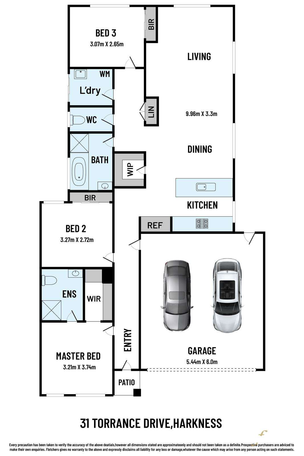 Floorplan of Homely house listing, 31 Torrance Drive, Harkness VIC 3337
