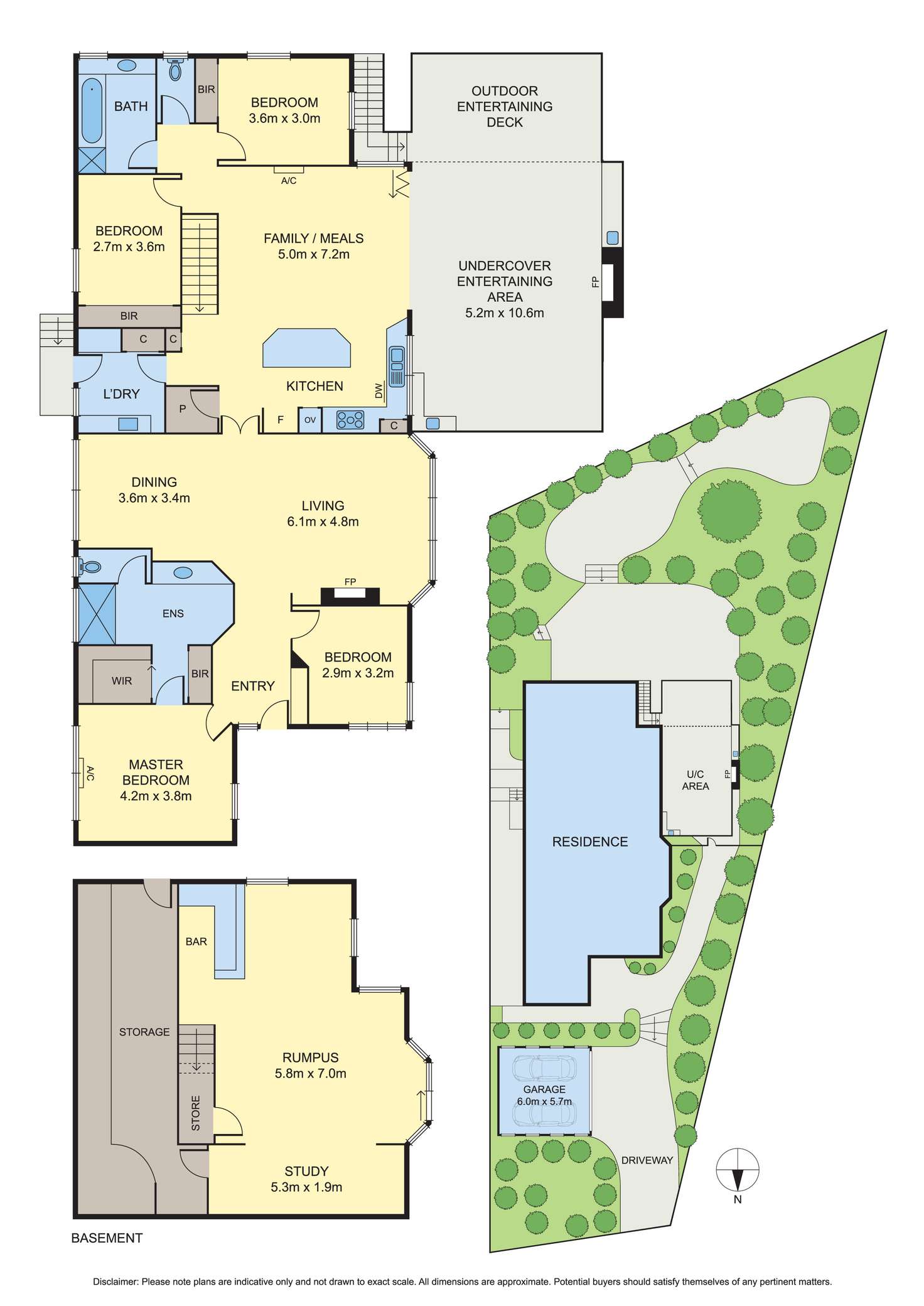 Floorplan of Homely house listing, 6 Wynvale Court, Eltham VIC 3095