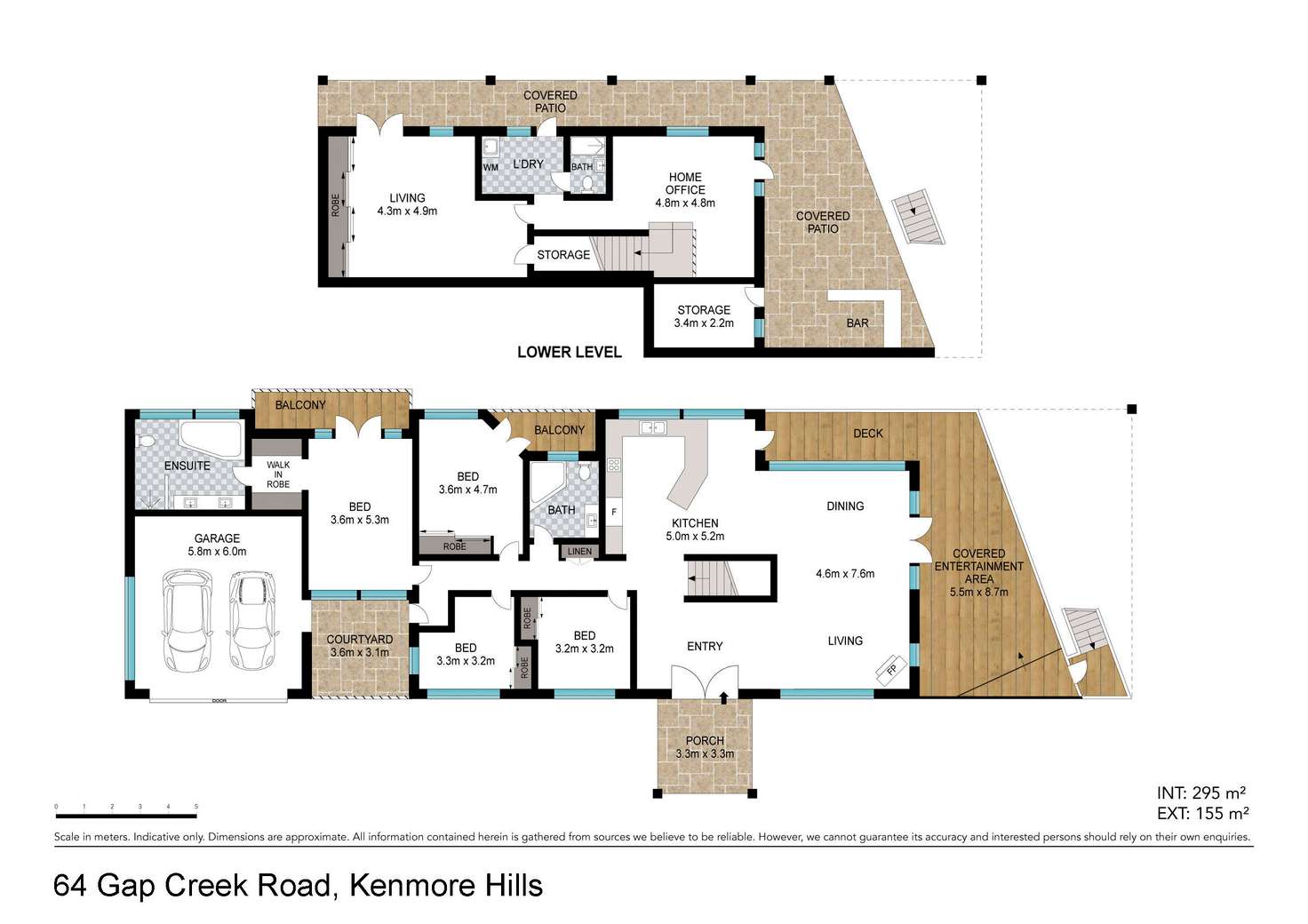 Floorplan of Homely house listing, 64 Gap Creek Road, Kenmore Hills QLD 4069