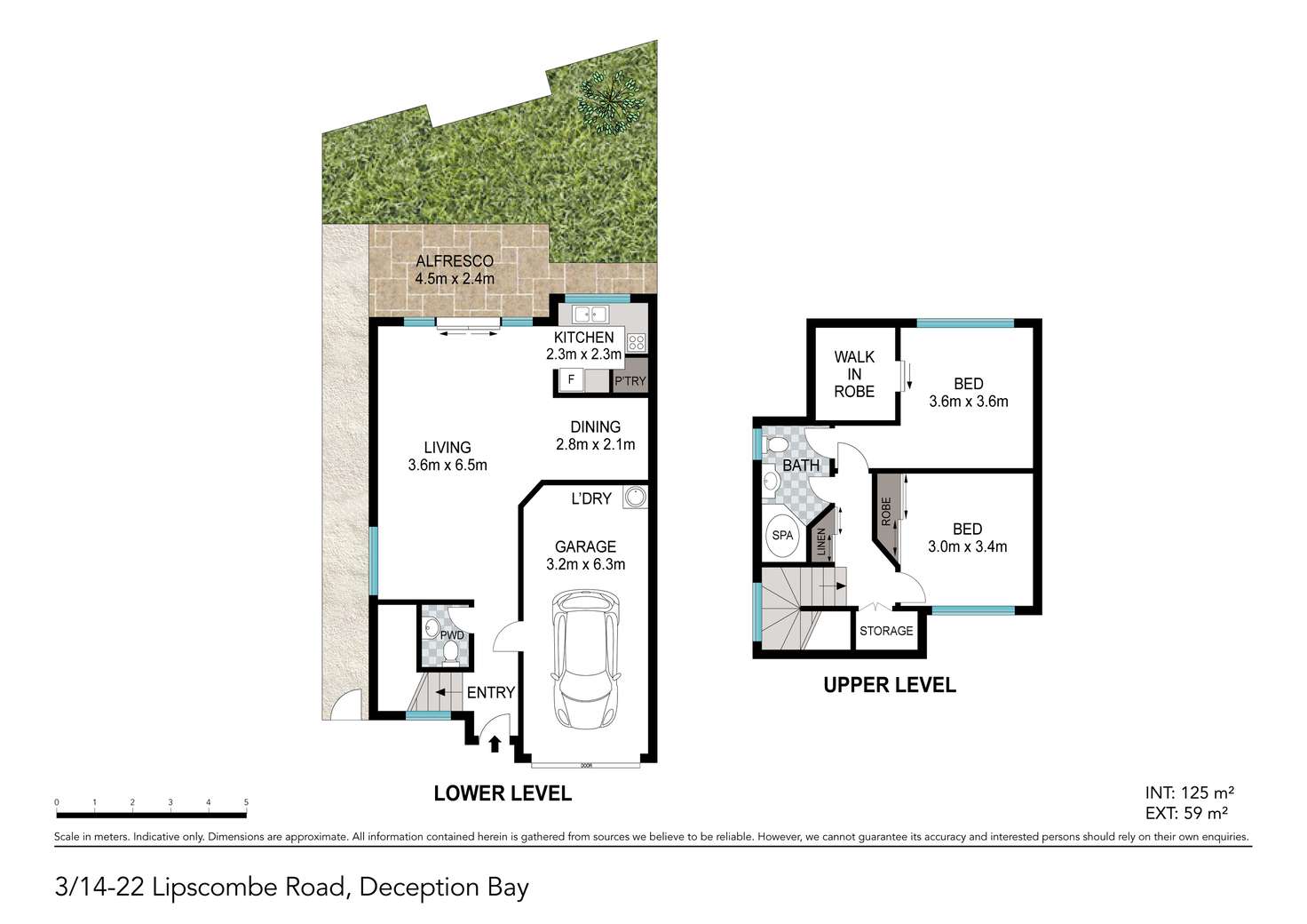 Floorplan of Homely townhouse listing, 3/14-22 Lipscombe Road, Deception Bay QLD 4508