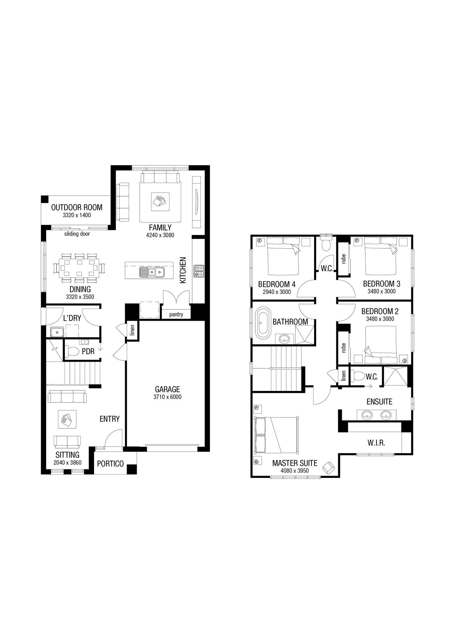 Floorplan of Homely house listing, Lot 520/131-135 Tallawong Road, Rouse Hill NSW 2155