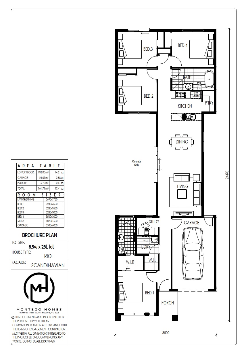 Floorplan of Homely house listing, Lot 1721 Councilor Way, Weir Views VIC 3338