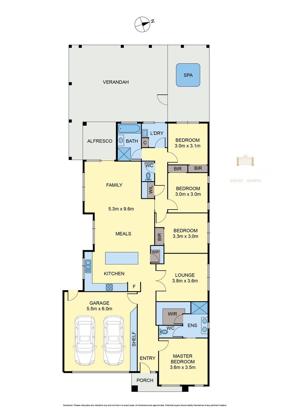 Floorplan of Homely house listing, 22 Celtic Drive, Cranbourne East VIC 3977