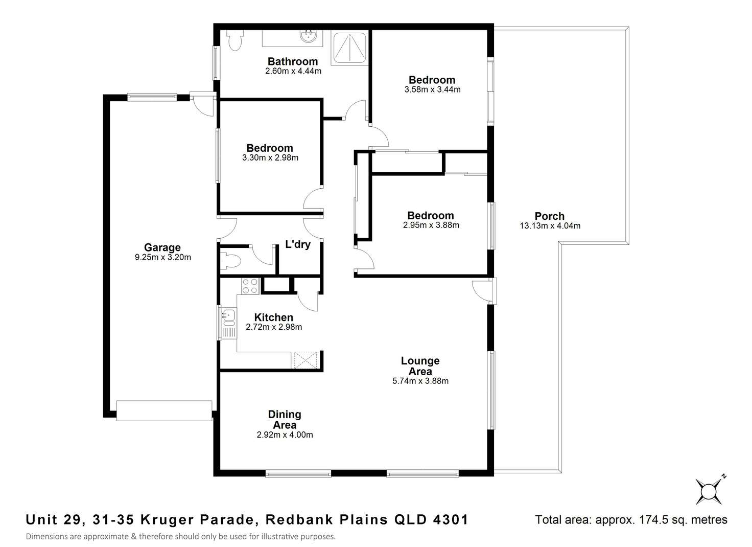 Floorplan of Homely retirement listing, 29/31-35 Kruger Parade, Redbank QLD 4301
