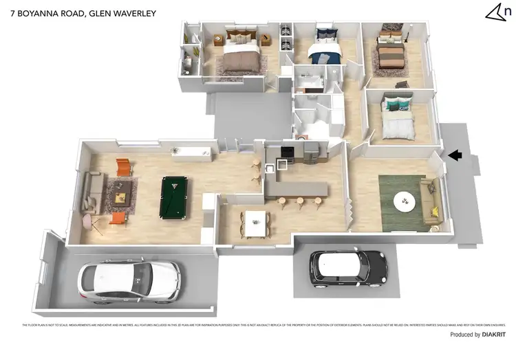 Floorplan of Homely house listing, 7 Boyanna Road, Glen Waverley VIC 3150