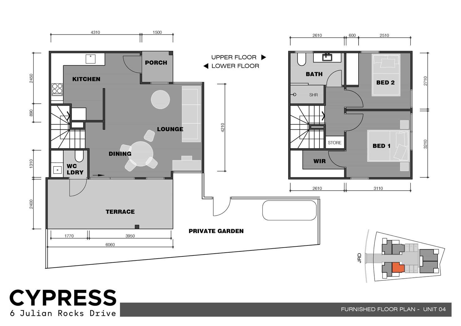 Floorplan of Homely unit listing, 4/6 Julian Rocks Drive, Byron Bay NSW 2481