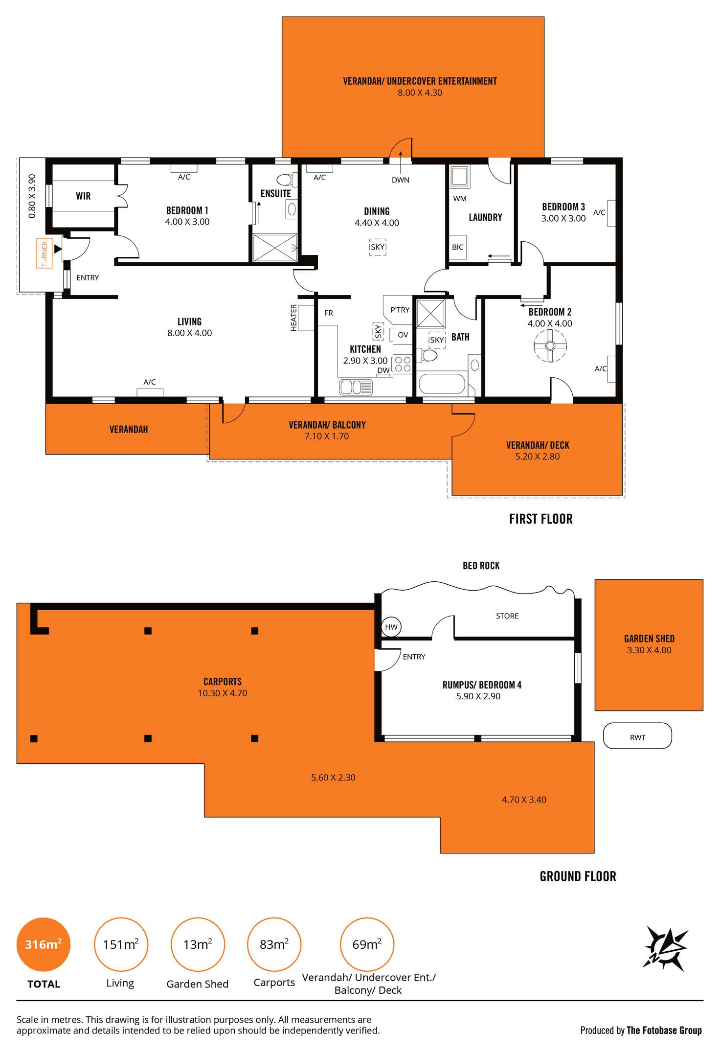 Floorplan of Homely house listing, 28 Ash Ave, Belair SA 5052