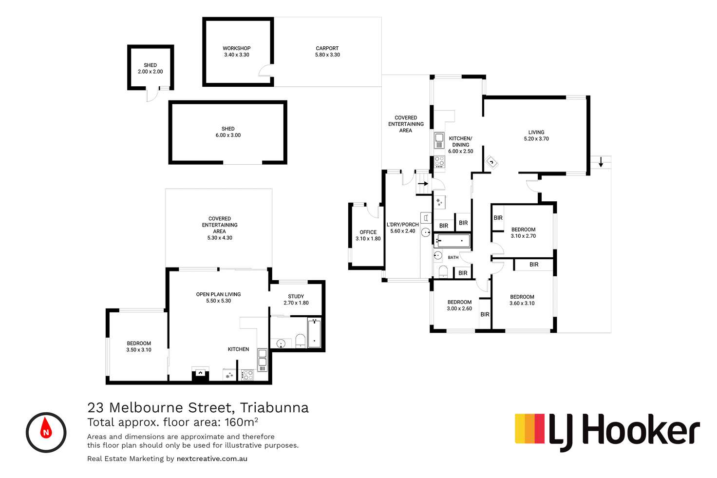 Floorplan of Homely house listing, 23 Melbourne Street, Triabunna TAS 7190