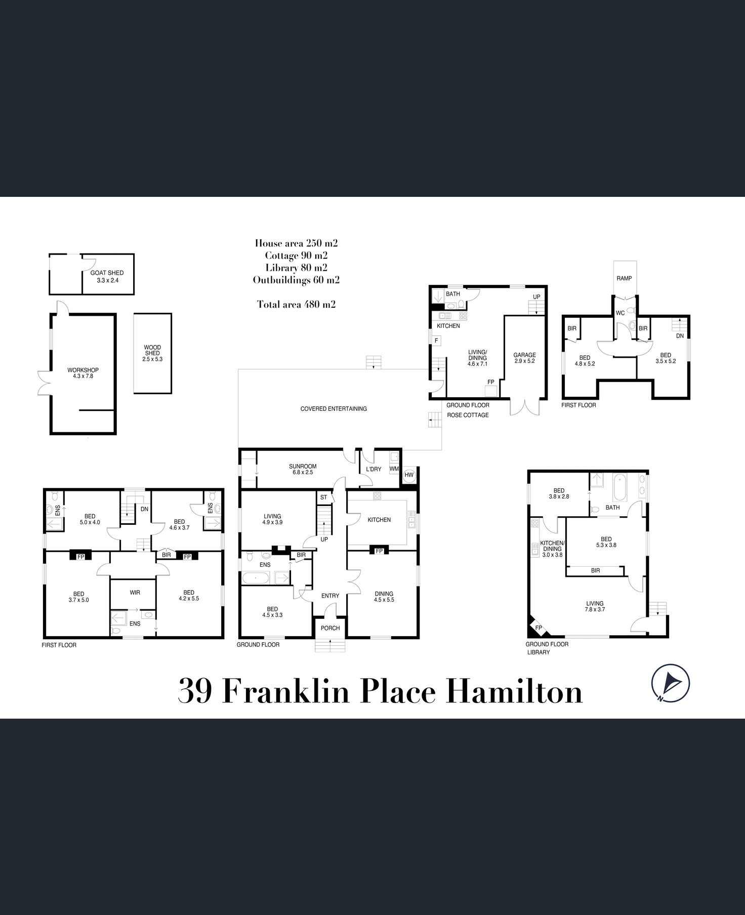 Floorplan of Homely house listing, The Old School House/39 Franklin Place, Hamilton TAS 7140