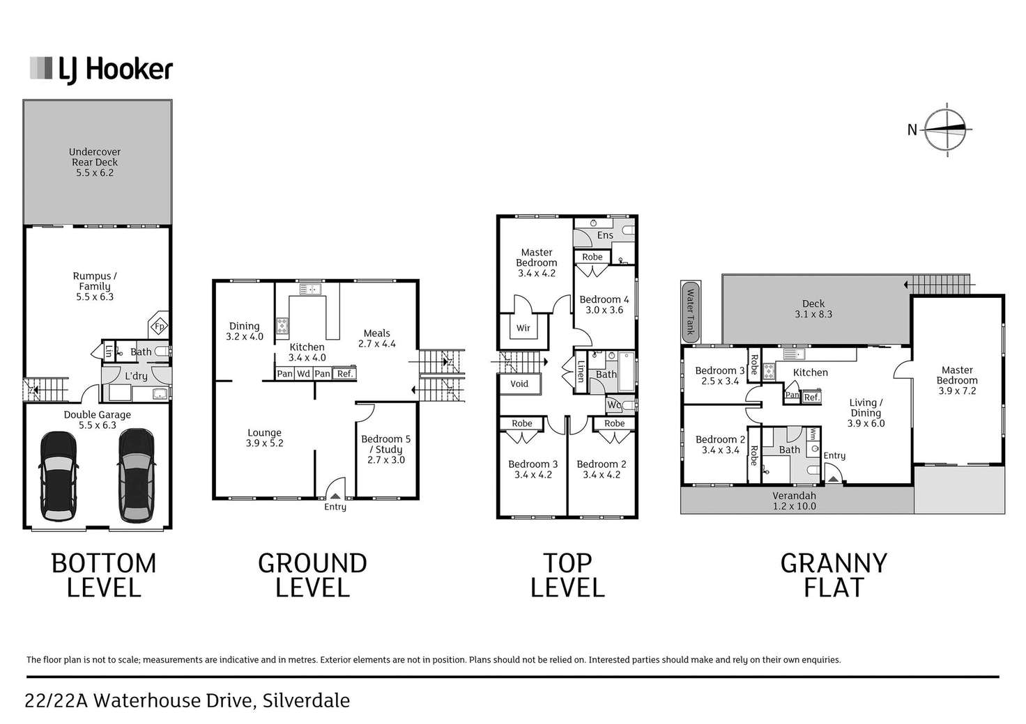 Floorplan of Homely house listing, 22 & 22A Waterhouse Drive, Silverdale NSW 2752