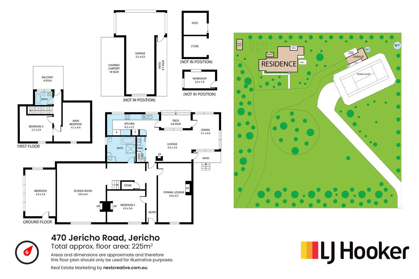 Floorplan of Homely house listing, 470 Jericho Road, Jericho TAS 7030