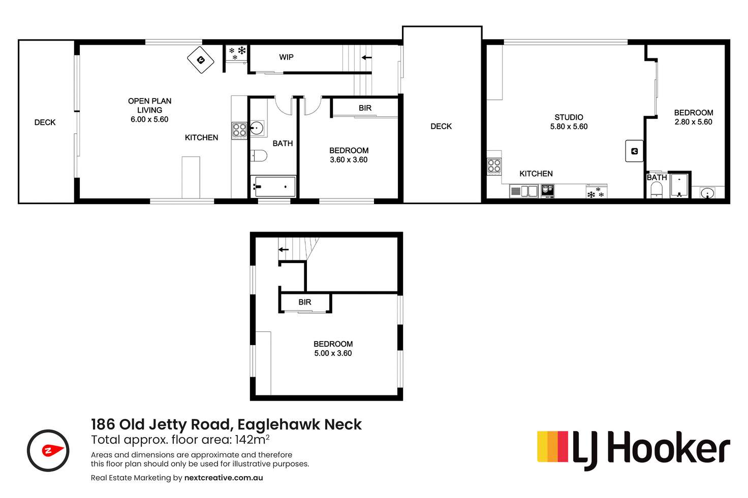 Floorplan of Homely house listing, 186 Old Jetty Road, Eaglehawk Neck TAS 7179