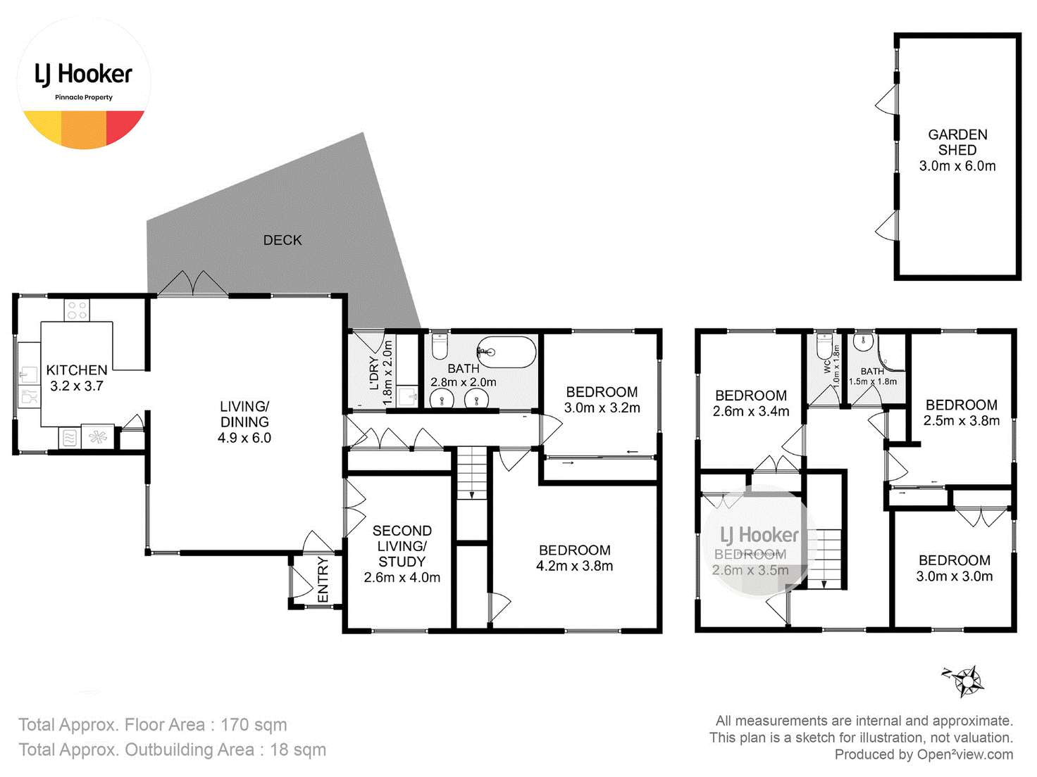Floorplan of Homely house listing, 23 Hookey Place, Rokeby TAS 7019
