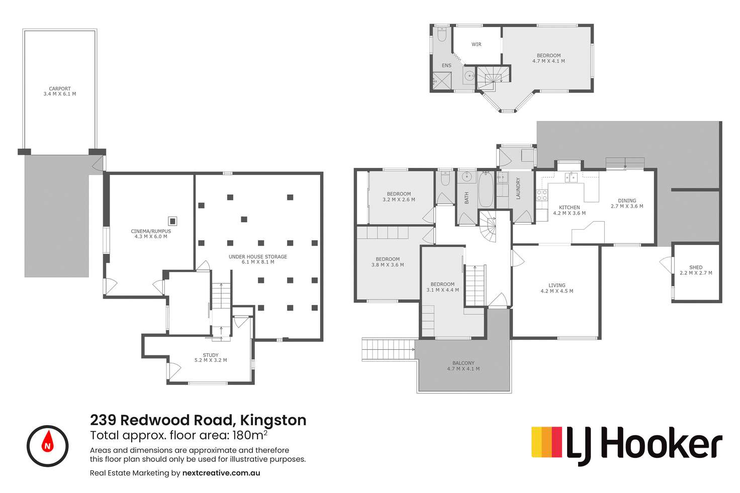 Floorplan of Homely house listing, 239 Redwood Road, Kingston TAS 7050