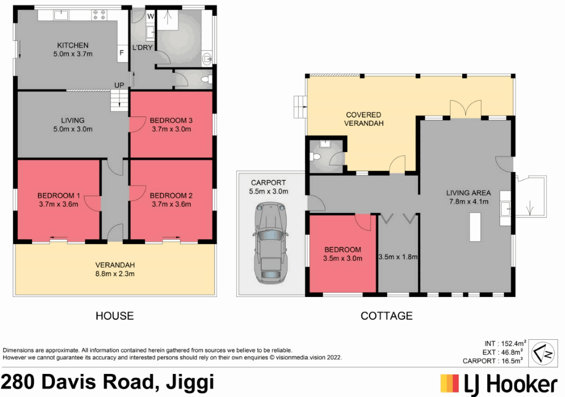 Floorplan of Homely horticulture listing, 280 Davis Road, Jiggi NSW 2480
