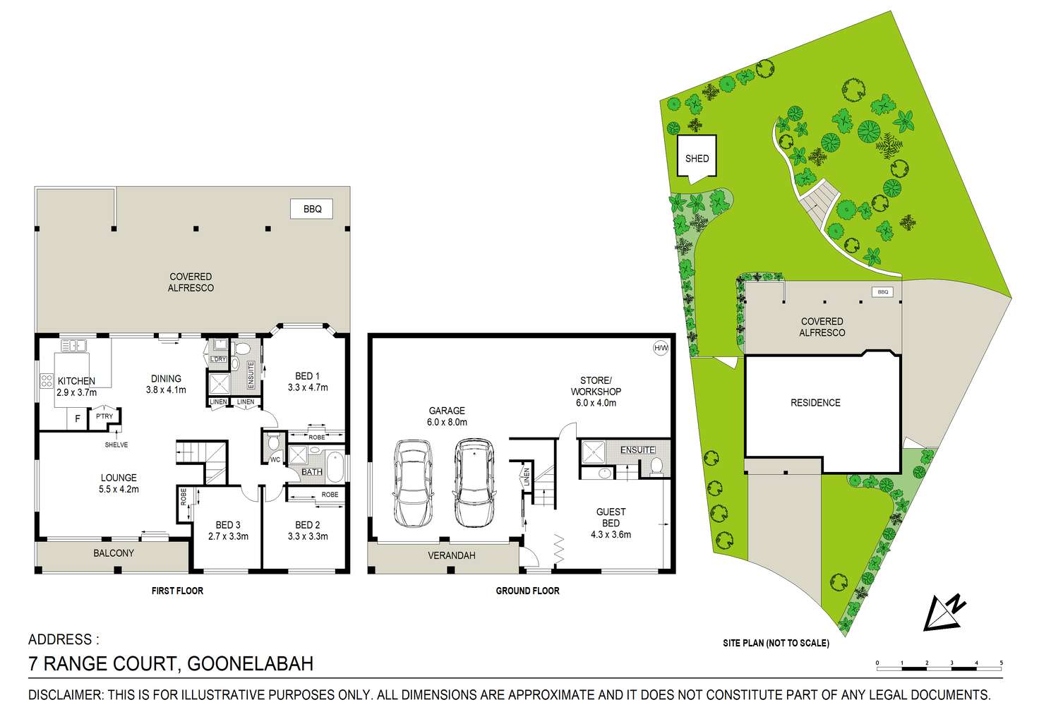 Floorplan of Homely house listing, 7 Range Court, Goonellabah NSW 2480