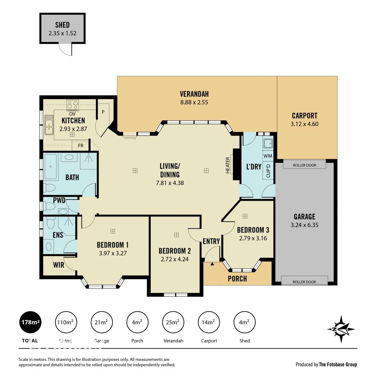 Floorplan of Homely house listing, 21 Third Street, Magill SA 5072