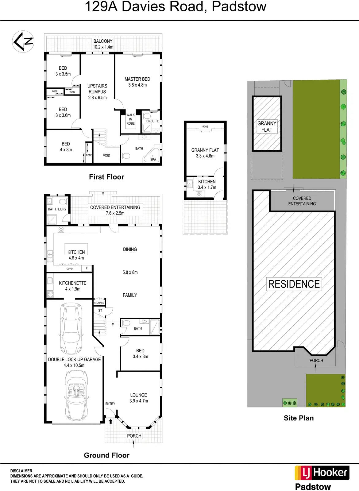 Floorplan of Homely house listing, 129a Davies Road, Padstow NSW 2211